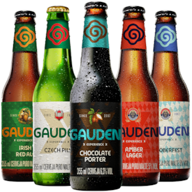 Kit de Cervejas Gauden Experience - Compre 3 e Leve 5 (Pré- Venda)