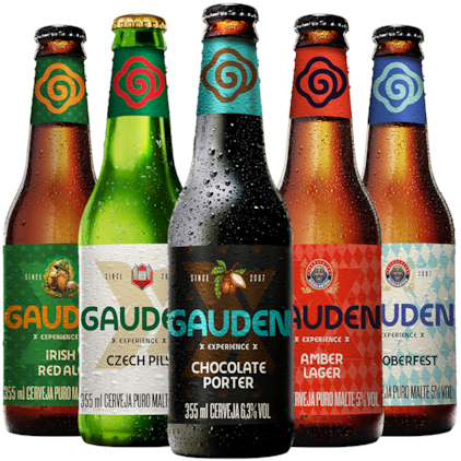 Kit de Cervejas Gauden Experience - Compre 3 e Leve 5 (Pré- Venda) Imagem de Kit de Cervejas Gauden Experience - Compre 3 e Leve 5 (Pré- Venda)