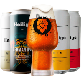 Kit de Cervejas Heilige - Compre 4 e Leve Copo