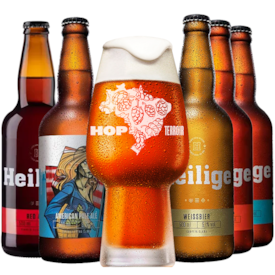 Kit de Cervejas Heilige - Compre 5 e Leve Copo