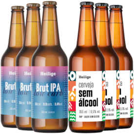 Kit de Cervejas Heilige Double Light - 30% OFF