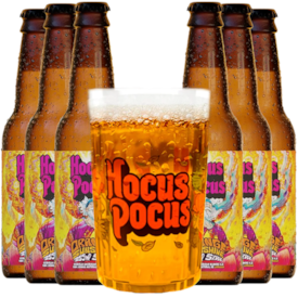 Kit de Cervejas Hocus Pocus Orange Sunshine - Compre 6 e Leve Copo