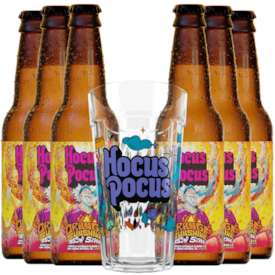 Kit de Cervejas Hocus Pocus Orange Sunshine - Compre 6 e Leve Copo