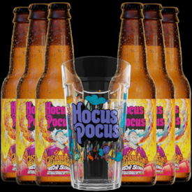 Kit de Cervejas Hocus Pocus Orange Sunshine - Compre 6 e Leve Copo
