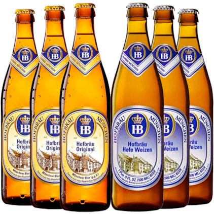 Imagem de Kit de Cervejas Hofbrau - Compre 4 e Leve 6 (Pré- Venda)