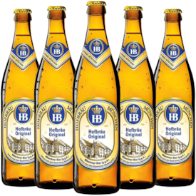 Kit de Cervejas Hofbrau Original - Compre 3 e Leve 5