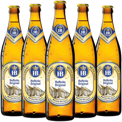 Imagem de Kit de Cervejas Hofbrau Original - Compre 3 e Leve 5