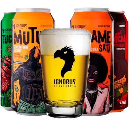 Imagem de Kit de Cervejas Ignorus com Caldereta Grátis