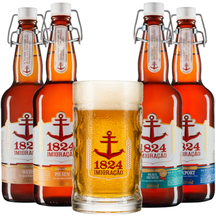 Imagem de Kit de Cervejas Imigração Com Caneca Grátis