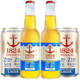 Kit de Cervejas Imigração Zero Carbo - Compre 3 Leve 4