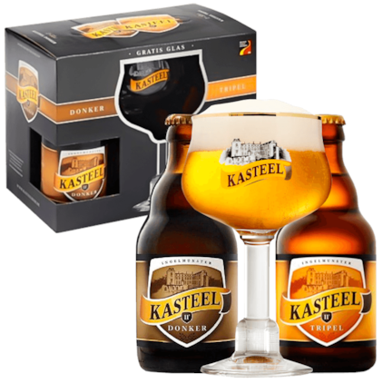 Imagem de Kit de Cervejas Kasteel - 4 Cervejas + Taça