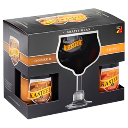 Imagem de Kit de Cervejas Kasteel - 4 Cervejas + Taça