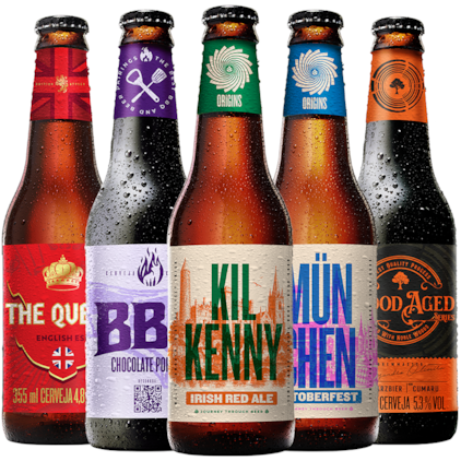 Kit de Cervejas Kit Sabores Clássicos - Compre 2 e Leve 5 Imagem de Kit de Cervejas Kit Sabores Clássicos - Compre 2 e Leve 5