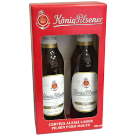 Kit de Cervejas Konig Pilsener Com Embalagem Exclusiva