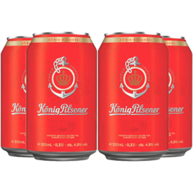 Kit de Cervejas Konig Pilsener - Compre 3 e Leve 4