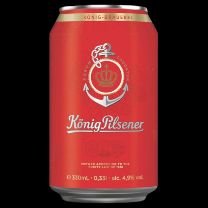 Imagem de Kit de Cervejas Konig Pilsener - Compre 4 e Leve Taça