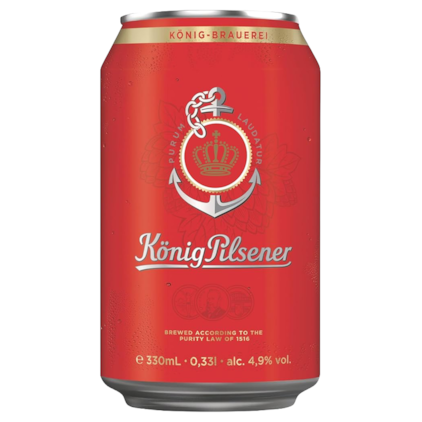 Imagem de Kit de Cervejas Konig Pilsener - Compre 4 e Leve Taça