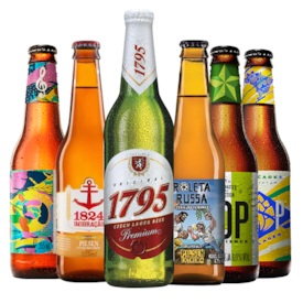 Kit de Cervejas Leves - Compre 4 e Leve 6