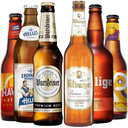 Kit de Cervejas Leves - Compre 4 e Leve 6 Imagem de Kit de Cervejas Leves - Compre 4 e Leve 6