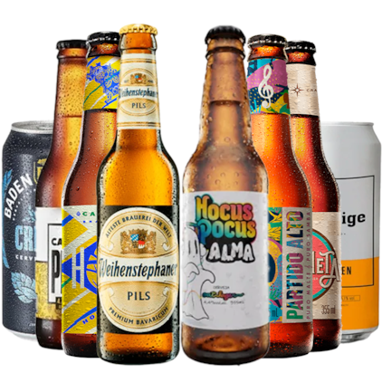 Imagem de Kit de Cervejas Leves - Compre 4 e Leve 8