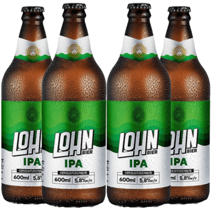 Imagem de Kit de Cervejas Lohn Bier IPA Premium - Compre 3 e Leve 4