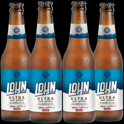 Imagem de Kit de Cervejas Lohn Bier Ultra Sem Gluten - Compre 3 e Leve 4