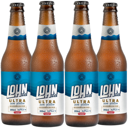 Imagem de Kit de Cervejas Lohn Bier Ultra Sem Gluten - Compre 3 e Leve 4