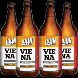 Kit de Cervejas Lohn Bier Viena - Compre 3 e Leve 4