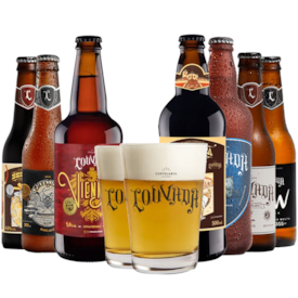 Kit de Cervejas Louvada com 2 Copos Grátis