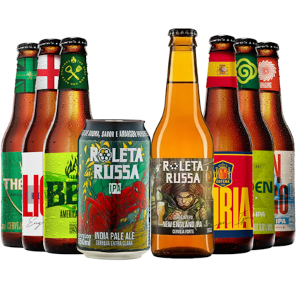 Imagem de Kit de Cervejas Lupuladas Compre 4 e Leve 8