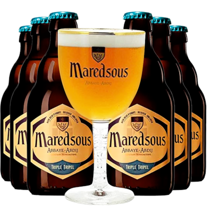 Imagem de Kit de Cervejas Maredsous - Compre 6 e Leve Taça