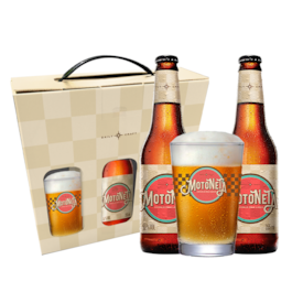 Kit de Cervejas Motoneta - Cervejas e Copo