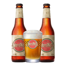 Kit de Cervejas Motoneta - Compre 2 Cervejas e Ganhe Copo Exclusivo