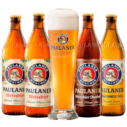 Imagem de Kit de Cervejas Paulaner - Compre 4 e Leve Copo