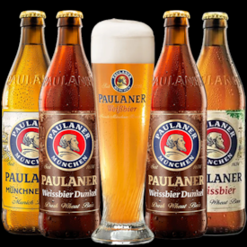 Kit de Cervejas Paulaner - Compre 4 e Leve Copo