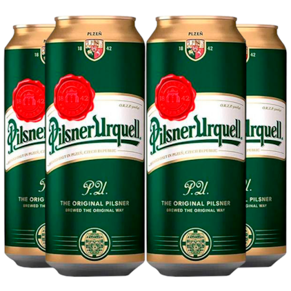 Imagem de Kit de Cervejas Pilsner Urquell - Compre 3 e Leve 4 (Pré-Venda)