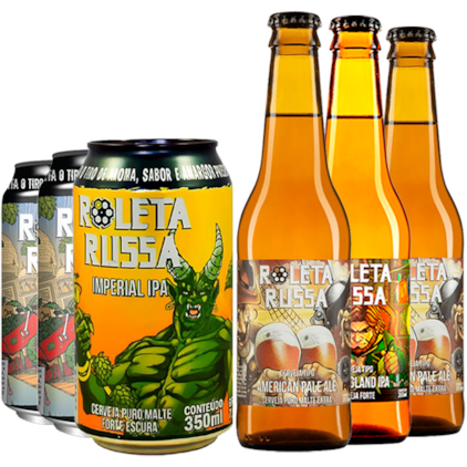 Imagem de Kit de Cervejas Roleta Russa 25% OFF