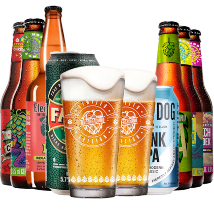 Imagem de Kit de Cervejas Seleção IPA Craft - Compre 8 e Leve 2 Copos
