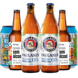 Kit de Cervejas Sem álcool - Compre 4 e Leve 6