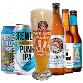 Kit de Cervejas sem Álcool - Compre 5 e Leve Copo