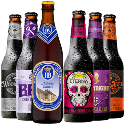 Kit de Cervejas Torradas - Compre 4 e Leve 6 Imagem de Kit de Cervejas Torradas - Compre 4 e Leve 6