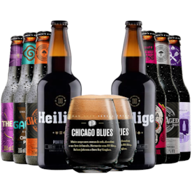 Kit de Cervejas Torradas - Compre 8 e Leve 2 Copos Grátis