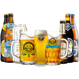 Kit de Cervejas Tradição Alemã Com Canecas Grátis