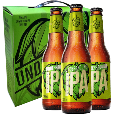 Imagem de Kit De Cervejas Underground American IPA