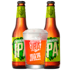 Kit de Cervejas Underground - Compre 2 e Ganhe Caldereta Exclusiva