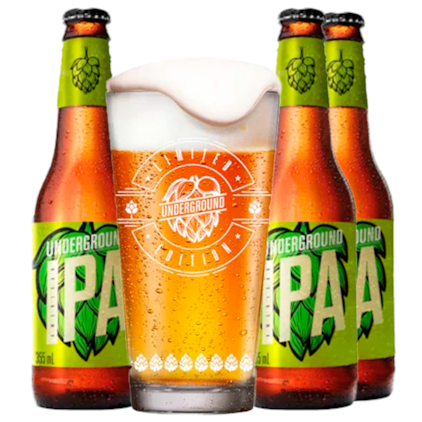 Imagem de Kit de Cervejas Underground - Compre 3 e Leve Copo
