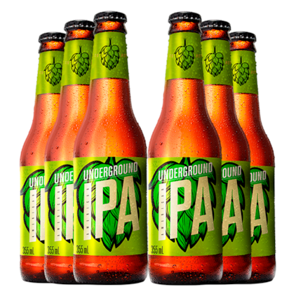 Kit de Cervejas Underground - Compre 4 e Leve 6 (Pré- Venda)