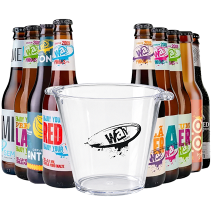 Imagem de Kit de Cervejas Way Beer - Compre 9 e Leve Balde de Gelo