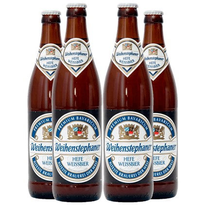 Kit de Cervejas Weihenstephaner Hefe Weissbier -  Compre 2 e Leve 4 (Pré-venda)
