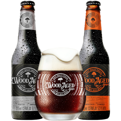 Kit de Cervejas Wood Aged - Compre 2 e Leve Copo Imagem de Kit de Cervejas Wood Aged - Compre 2 e Leve Copo